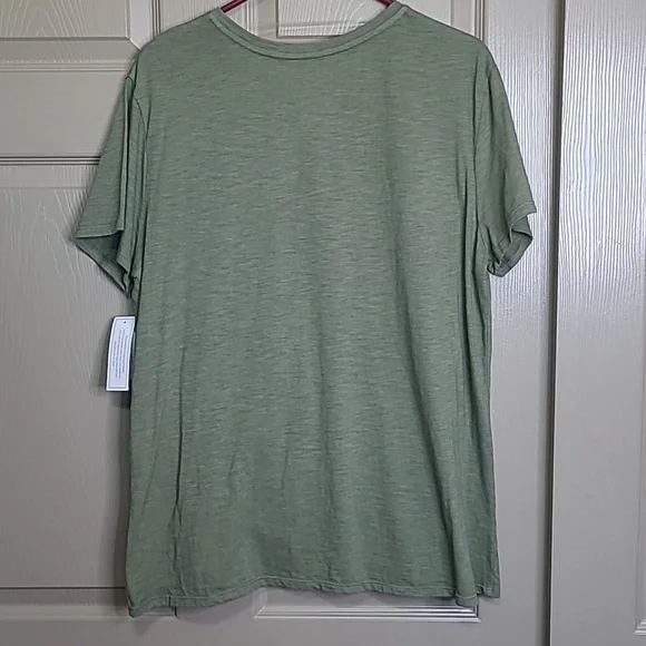 NWT Time and Tru Women's Sage Twist  Front Hem Tunic Tee Sixe XL - Picture 5 of 5